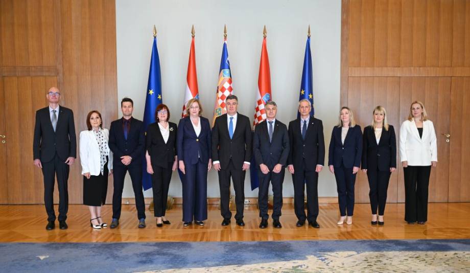 Predsjednik Milanović primio predstavnike pet inženjerskih komora, sl. 1