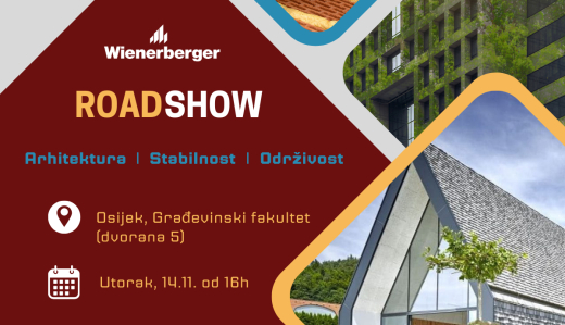 Wienerberger roadshow: Arhitektura, Stabilnost i Održivost