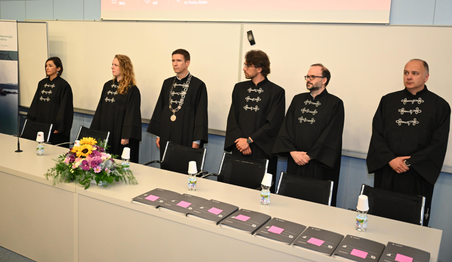Zamjenik predsjednice HKIG-a dr. sc. Danko Holjević na proslavi Dana Građevinskog fakulteta u Rijeci, sl. 1