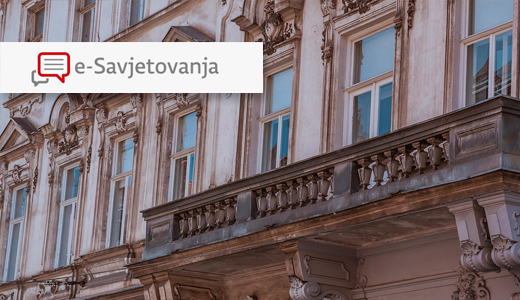 e-Savjetovanje s javnošću za Program uređenja pročelja za postojeće zgrade